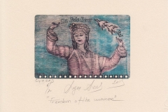 Ayse Anil, "Freedom of the woman", 2015, 8 / 12 cm, CGD