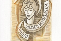 Ivan Bachvarov, "Torino Museo Montagna", 2015, 10 / 14 cm