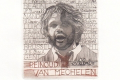 Lea Nora Goovaerts, "Reinoud Van Mechelen", 2014, 8/ 5 cm, C2, C5/2