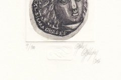 Gulden Gunaydin, "Apollon", 2016, 7.7/ 7.7 cm, C3, C4, C5