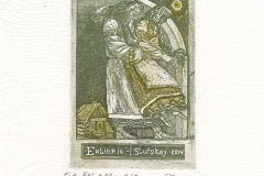 Olga Samosujk, Exlibris I. Slutskay "Kalevala", 2014, C5, C11
