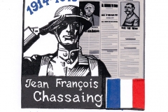 Mauricio Schvarzman, Exlibris  Jean Francois Chassaing, 12,8/11,9 cm, 2018, X3