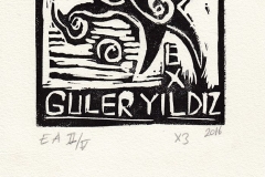 Fedail Yilmaz, Guler Yildiz, "Fish", 2016, 10/ 10 cm, X3