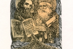 Pavel Hlavaty, Exlibris J.+P. Pichovi "St. Cyril and Methodius", 2014, C3, C4